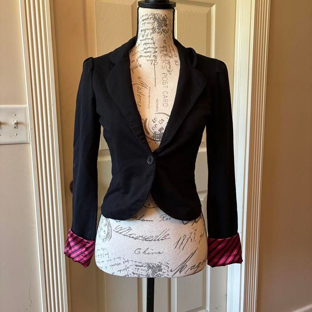 Unbranded Women's Black and Pink Jacket